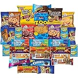 Yummy Snacks Care Package Includes Cookies, Candy & Bars Assortment (30 Count)
