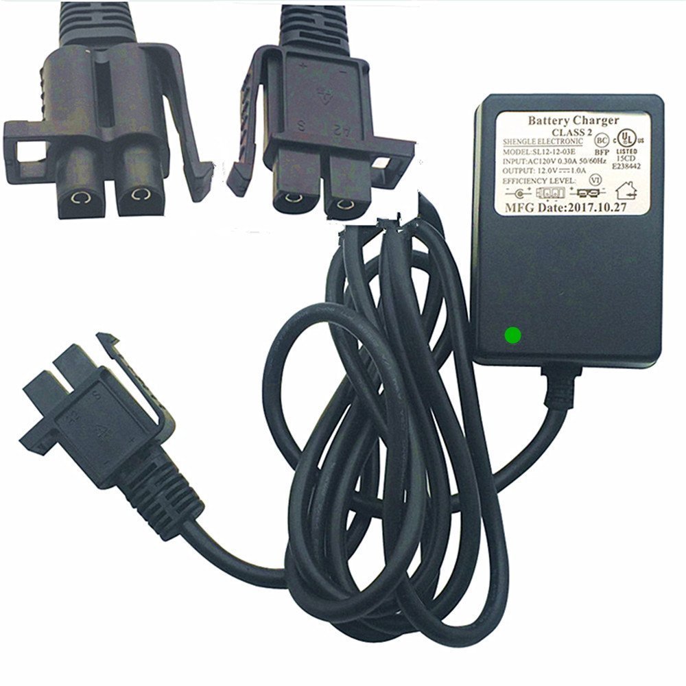 RHT 12V shape Style Charger For Power Wheels Ride On Car 12