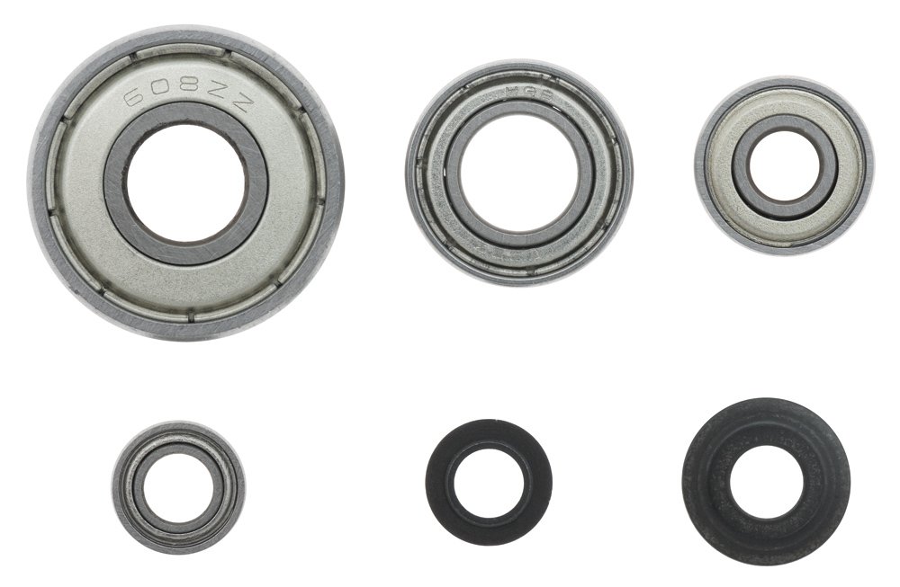 Bosch Accessories 2608629391 Ball Bearing-Set, Silver/Black, 6-Piece