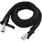 SavvyBloom CPAP Hose Cover 6.4ft for ResMed AirSense 11 10 ClimatelineAir Heated Tubing, CPAP Tube Cover Protector from Cats 