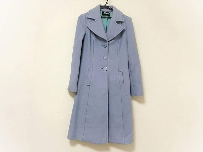 Amazon エンポリオアルマーニ Emporio Armani コート レディース ライトブルー 中古 コート ジャケット 通販