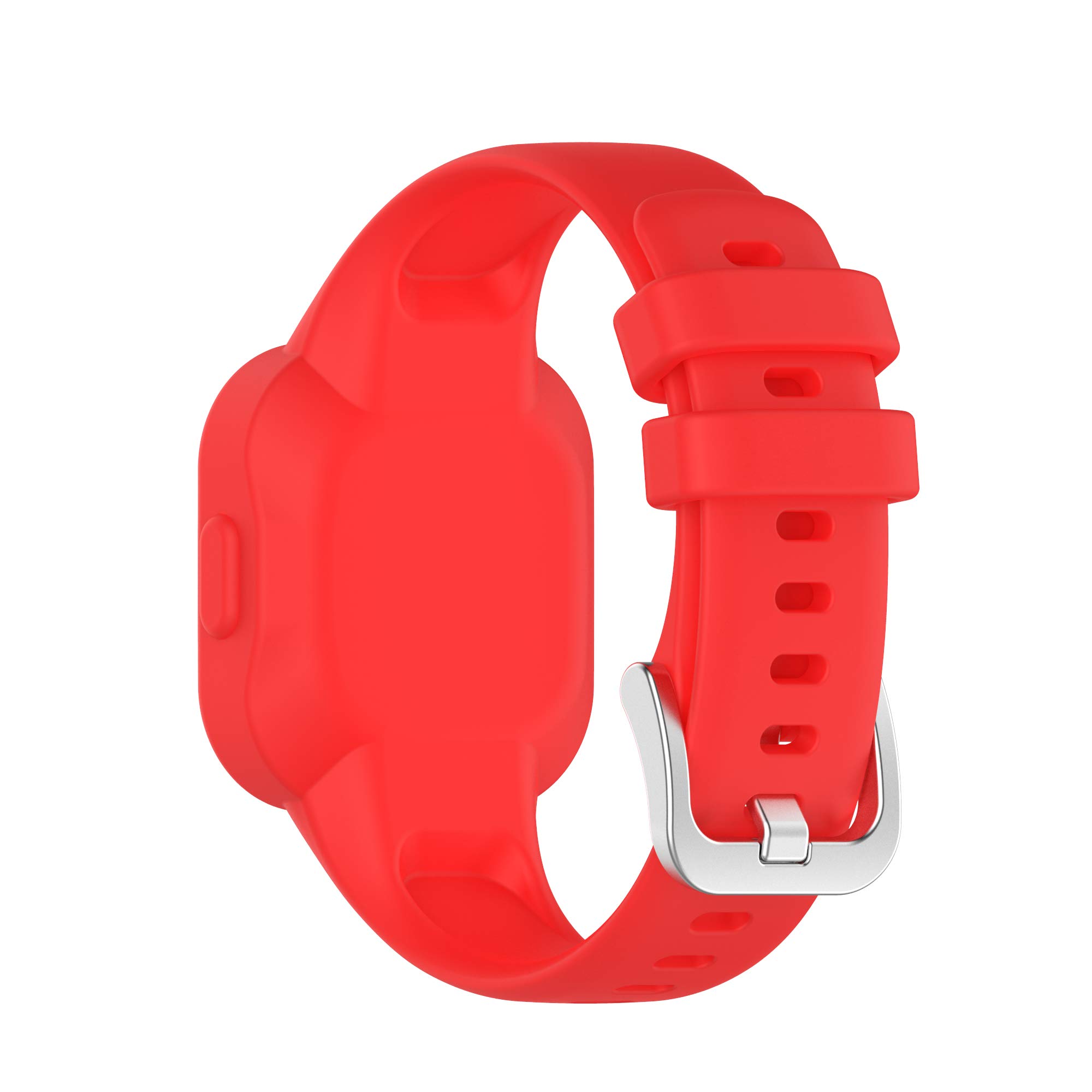 REYDA Silicone Strap Compatible for Garmin Vivofit jr.3, Soft Flexible Breathable Silicone Watch Strap Sport Wristband Metal Buckle Bracelet Replacement Strap for Garmin Vivofit jr.3 Fitness Tracker