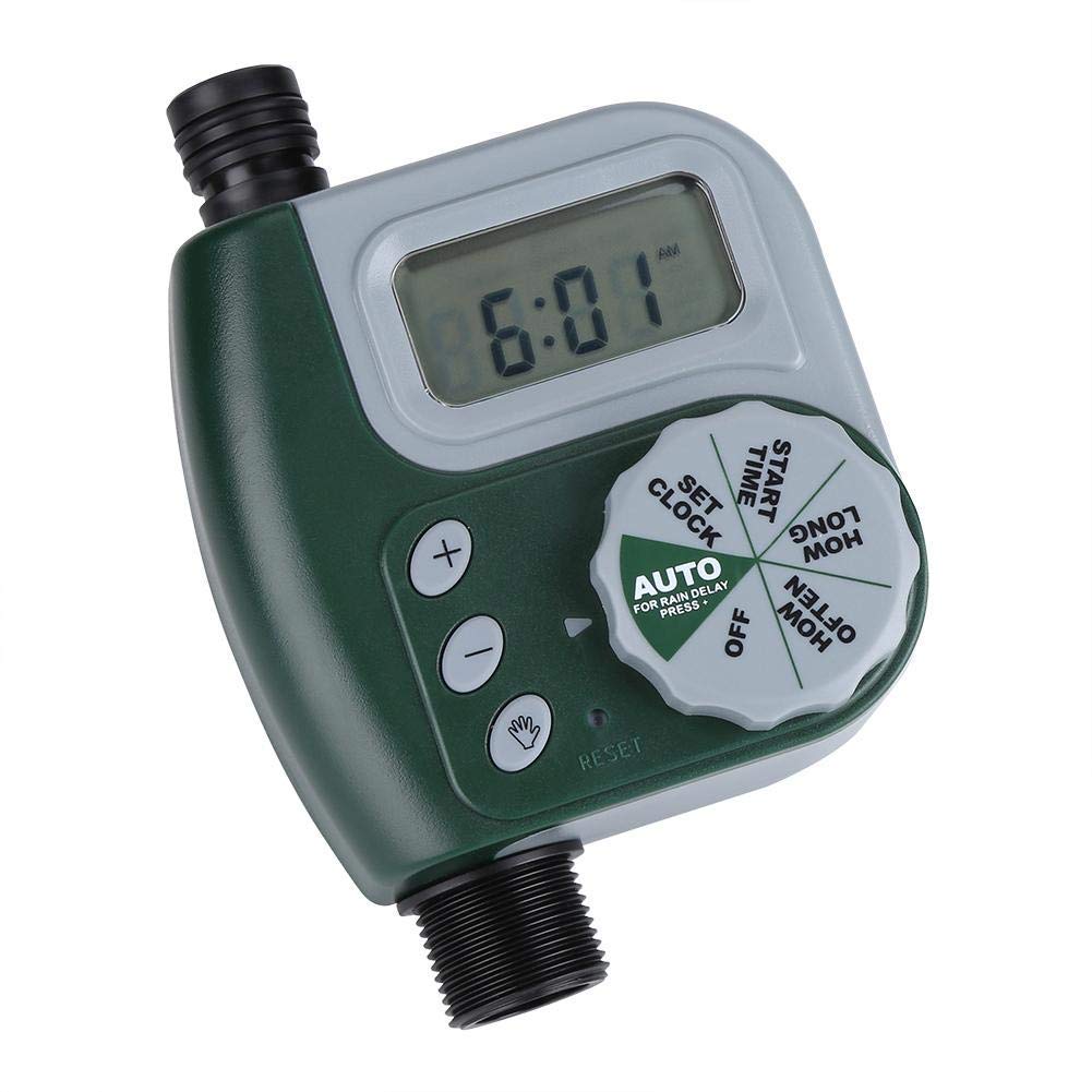 Digital Water Timer Digital Garden Tap Timer Automatic Watering Sprinkler Irrigation System Controller Sprinkler Timer Leakproof Irrigation Timer for Lawns Pool