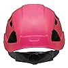 PPE By JORESTECH - ABS Work-at-Height And Rescue Hard Hat Slotted Ventilated Helmet W/Adjustable Ratchet 6-Point Suspension ANSI Z89.1-14 (Orange - View #3