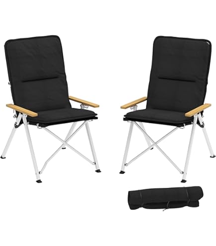 Outdoor Folding Chair Camping Chair Alloy Kermit Chair Black