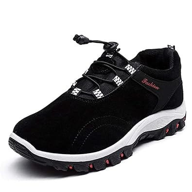 Uirend Trekking Outdoor Runners Sneakers Men Light Walking Boots Sports Running Elastic Band Sneaker Shoes