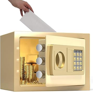 Yxx Safe Tresor Mobeltresor Junge Sicherheit Safe Geld Box Mit Drop Slot Kleine Digitales Kabinett Safe Fur Das Haus Schlafzimmer Bargeld Munzen Und Dokumente Amazon De Baumarkt