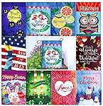 Seasonal Garden Flag Set of 10 - 12" x 18"