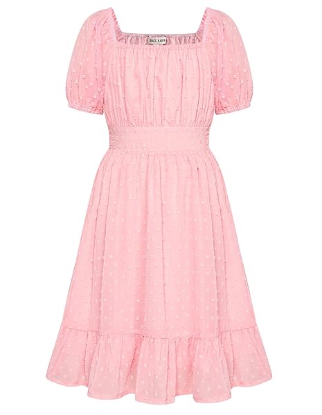 strapless open back dress Light Pink Butterfly Short Dress With Long Sleeves main image 1