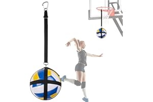AzReference Volleyball Spike Trainer -Solo Serve Trainer-Volleyball Attack Trainer-Training System Improves Serving, Jumping, Arm Swing Mechanics and Spiking Power
