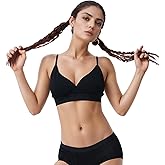 gyprprer Women’s Merino Wool Wireless Triangle Bralette