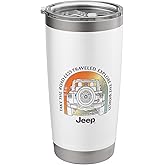 Jeep Road Less Traveled - Officially Licensed Stainless Steel Insulated Tumbler