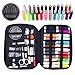 Sewing Kit ,Over 90 pcs Premium Sewing Supplies for Home / Travel/ DIY / Beginners / Emergency Include Scissors + Thimble + Thread + Needles + Tape Measure