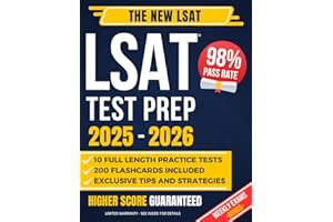 LSAT Test Prep: The Complete Study Guide to Ace the New LSAT with a Proven Strategy System | Includes 6 Full-Length Practice Tests and Weekly Exams to Master Every Section and Get into Top Law Schools