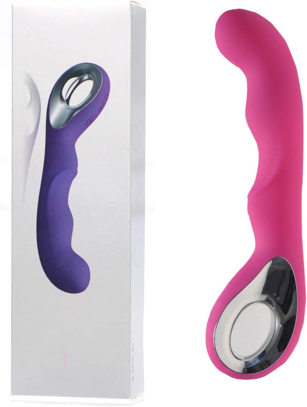 Novelties Toys Women 10 Speeds Silicone USB Rechargeable Waterproof AV Wand S Powerful Erotic Clit Funny Toy Women,Pink Box