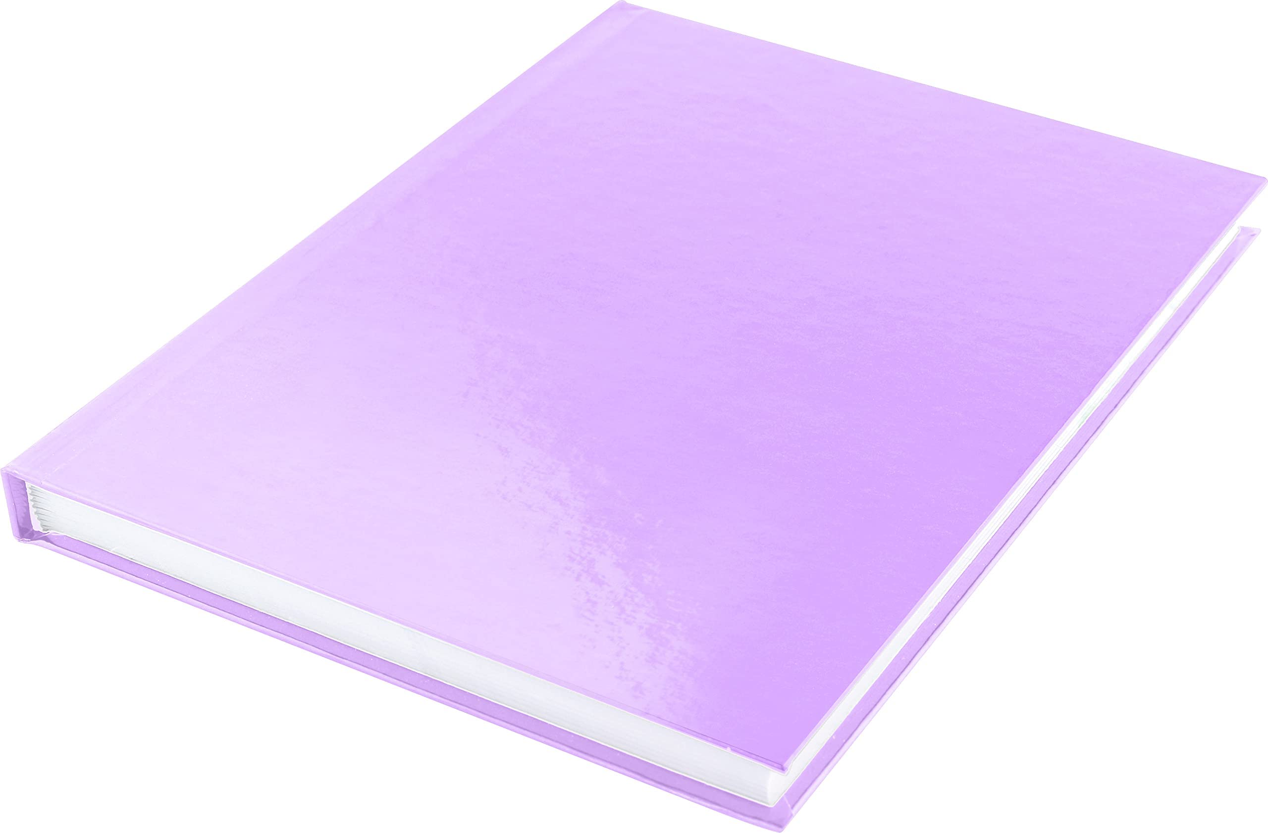 Kangaro K-5355 Sketchbook A5 Blank with Purple Pastel Hard Cover 80 Sheets 100 g White Acid Paper