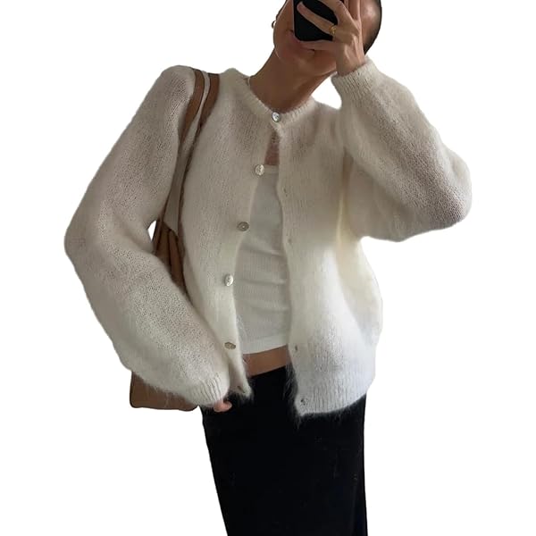 トップス SYUMAN. MOHAIR KNIT PULLOVER Pulcykp Autumn Women's Mohair Sweater Lazy Korean Style Pink