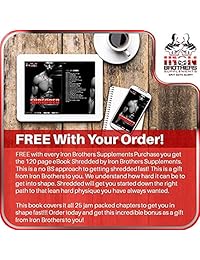 Quemadores de grasa termogénicos para hombres/mujeres - Píldoras de pérdida de peso Hardcore - Appetite Suppressant - Metabolismo Premium / potenciador de energía - 60 cápsulas Veggie - Keto Friendly - Iron Brothers Thermo Burn