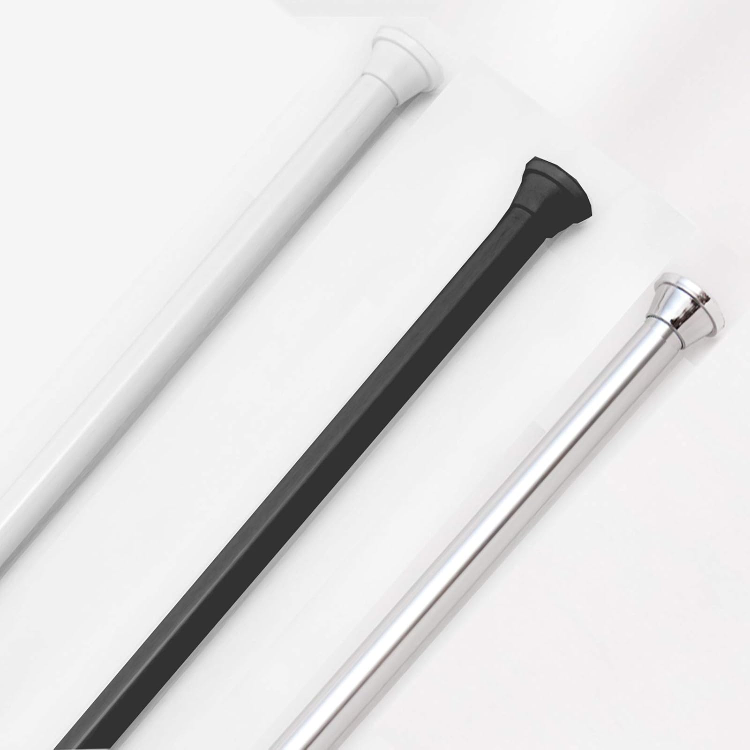 Spring Loaded Shower Curtain Rod at Michael McDougall blog