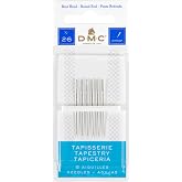 DMC 1767-26 Tapestry Hand Needles, 6-Pack, Size 26