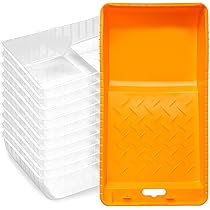 メイ　SR Mister Rui Paint Tray Liner, 4 Inch-10 Pieces, Plastic Paint