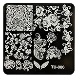 Willtoo 2016 Hot Sell Pattern DIY Nail Art Image Stamp Stamping Plates Manicure Template 06
