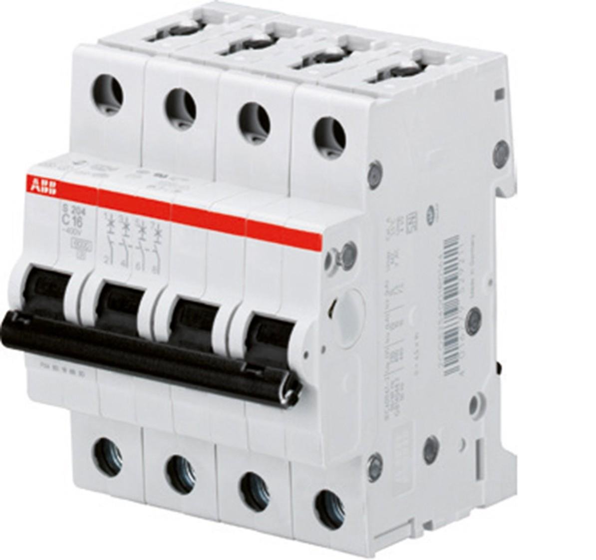 ABB S204 C 6 Automatic Switch 6KA 4P