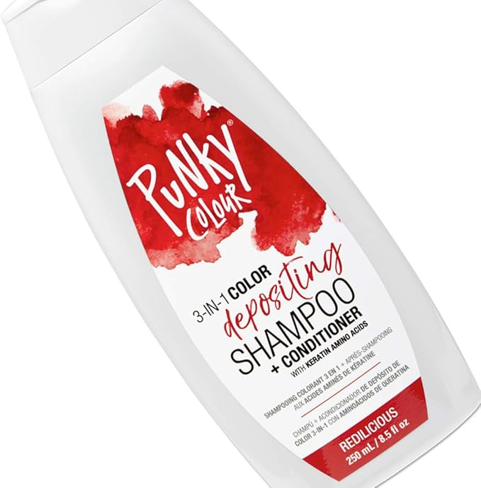 Punky Colour Depositing Shampoo and Conditioner, 8.5 oz (Redilicious