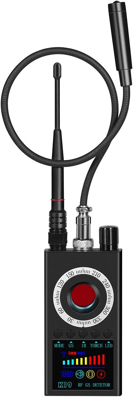 RF Sign Detector Hidden Digicam Detector GPS Detector Bug Sweeper Digicam Finder for GPS Monitoring Digital Listening System Hidden Cameras Shield Privateness Counter Surveillance Tools