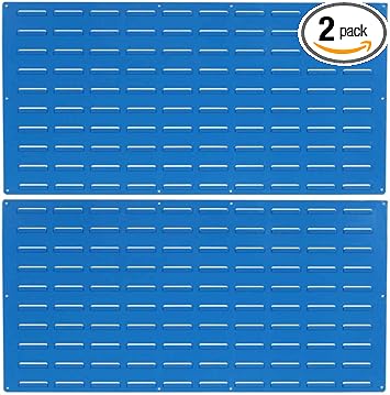 Triton Products Lvp 2 Locbin Epoxy Louvered Panel 24 Inch H X 48 Inch W Blue Storage Lockers Amazon Com