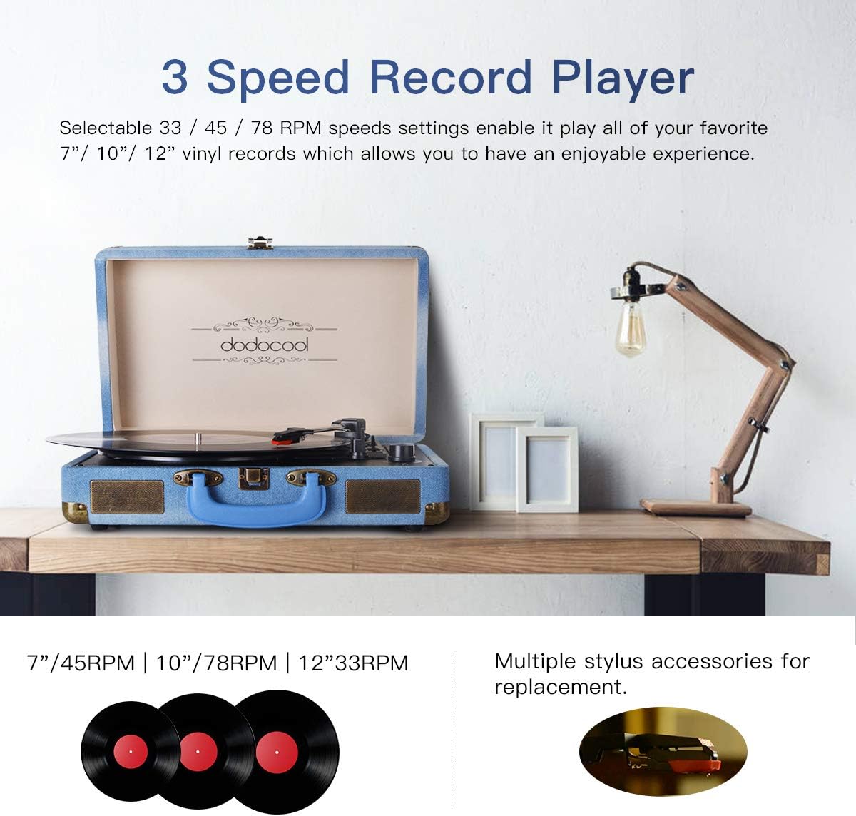 dodocool record player