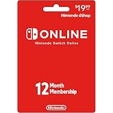 Nintendo Switch Online Physical Gift Card - $19.99
