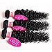 Perstar 8A Grade Brazilian Water Wave Virgin Hair 3 Bundles Remy Human Hair Weaves Natural Black Factory Price (20 22 24, Natural Color) ...