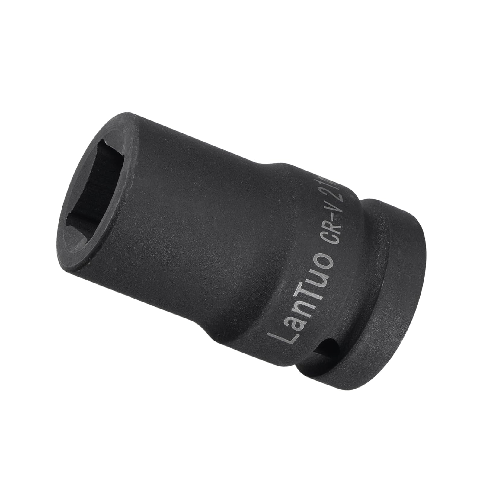 CoCud Square Impact Socket, 1" Drive 21mm Socket, CR-V Radiused Corner Design Standard Metric Socket - (Applications: for DIY, Automobile Repairs, Manufacturing)
