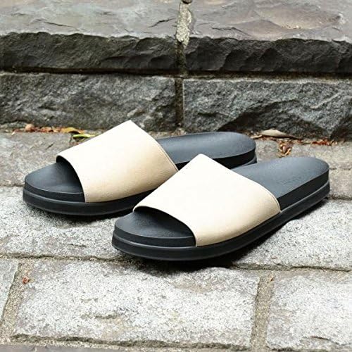 Amazon ビューティ ユース ユナイテッドアローズ メンズ Beauty Youth By ワンストラップ サンダル Beige 7 シューズ