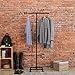 MyGift 5-Foot Industrial Pipe Garment-Hanging Rack