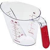 Farberware Pro Angled Measuring Cup, 2-Cup, Red