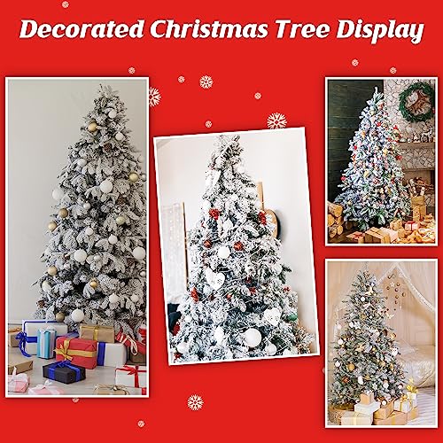 Christmas Decorations, 6 Lbs Snow Flocking Powder, SelfAdhesive Snow