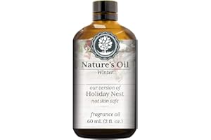 NATURE'S OIL Holiday Nest Fragrance Oil (60ml) For Diffusers, Candles, Home Scents, Linen Spray, Slime