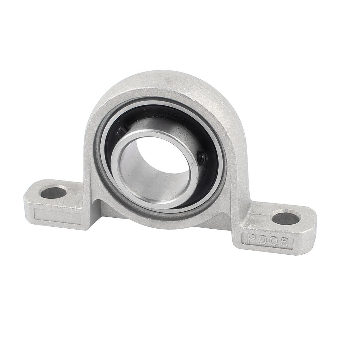 Uxcell a14120300ux0029 25mm Bore Inner Ball Mounted Pillow Block Insert Bearing Kp005, 0.24" Width, 1 Aluminium Alloy