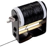 Luoyer Archery Bowstring Serving Thread and Bowstring Serving Jig Set Archery Nylon String Maintenance Accessories for Tying Peep Sight for Compound Bow Recurve Bow Black