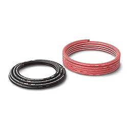 DS18 PW-8GA-5BK/20RD 8-GA 25ft OFC Ultra Flex Power