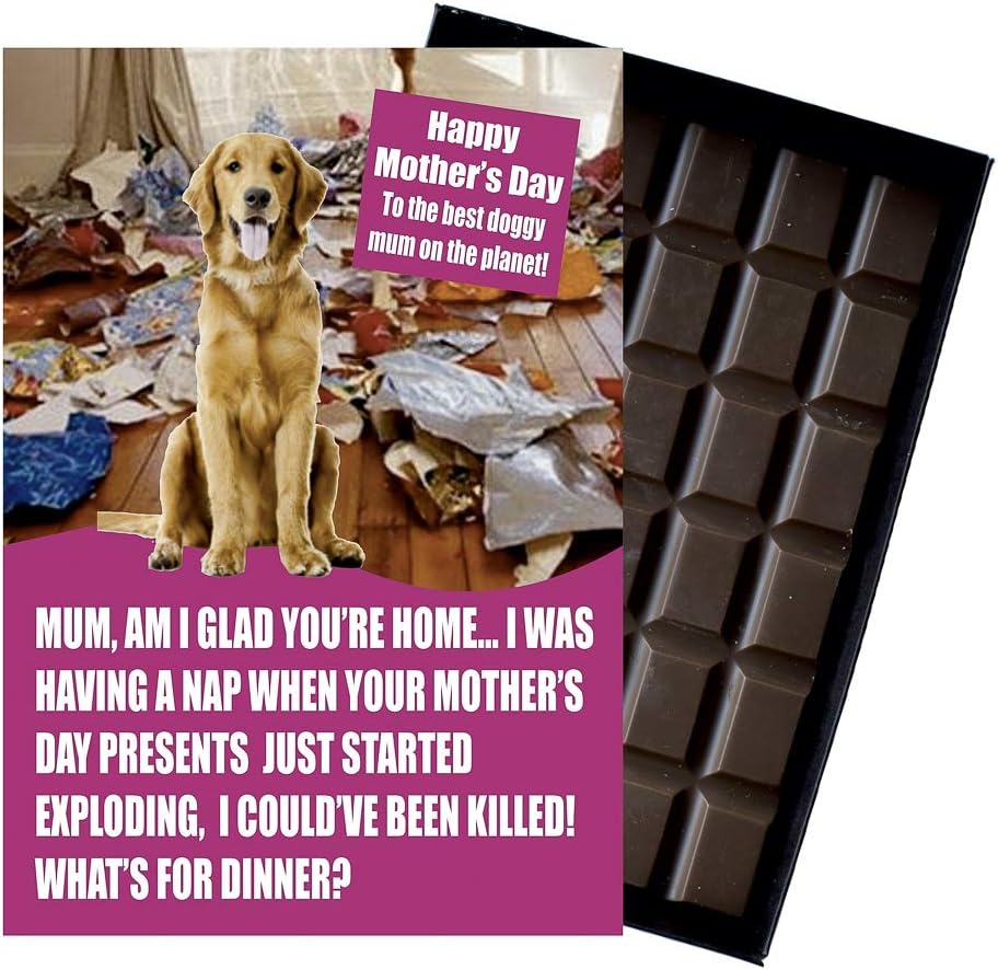 mothers day present from dog