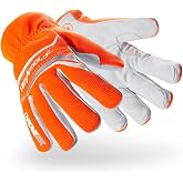 HexArmor Cut and Puncture Resistant Leather Palm Work Gloves | Chrome SLT &reg; Series 4075