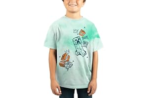 Bioworld Minecraft Creeper TNT Kids Tshirt