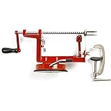 Norpro 865R Apple Master-Apple, Potato, Parer, Slicer & Corer with Vacuum Base & Clamp