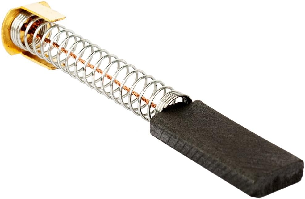 Sourcingmap 21mm x 9mm x 3.58mm Carbon Brushes for Electrical Motors Replacement Set of 2, 21x9x3.58mm - Image 4