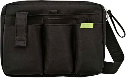 Amazon クツワ 文具エプロンバッグ マチ付き Be005bk ブラック 学校用袋 バッグ 文房具 オフィス用品