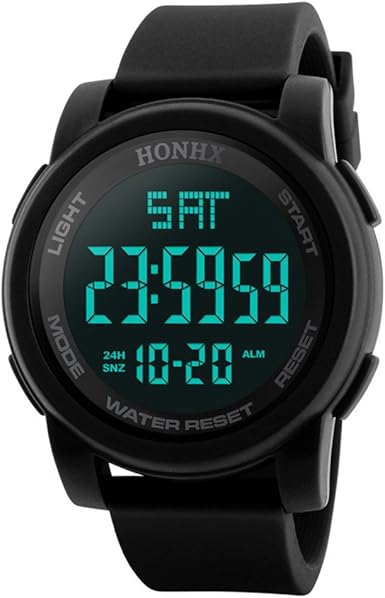 large print digital watch
