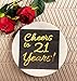 21st Birthday Decorations Party Supplies Cocktail Napkins Black 50 Pack,5